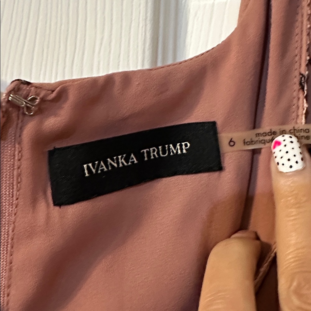 Ivanka Trump Blush Floral Maxi Dress - Picture 5 of 6